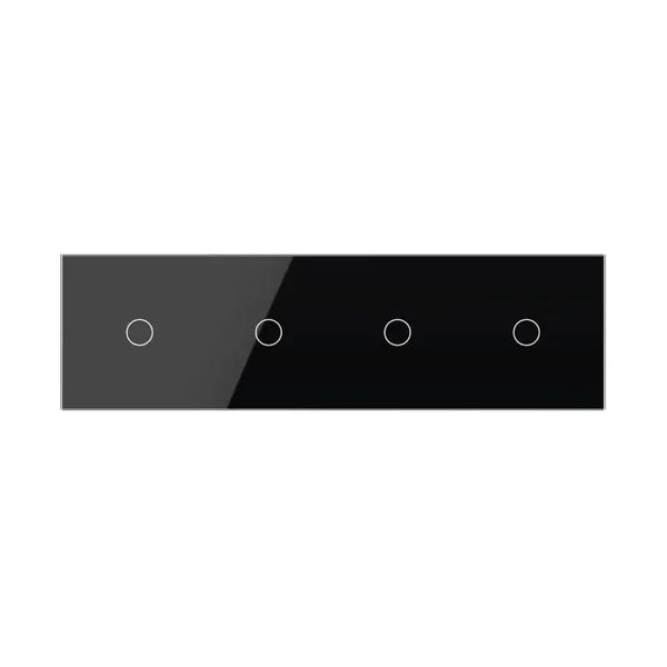 Livolo | Zwart | 1+1+1+1 | Dimmer | Smart Home Livolo Nederland B.V.