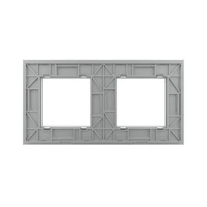 Livolo | Grijs | SR+SR | Glasplaat Livolo Nederland B.V.