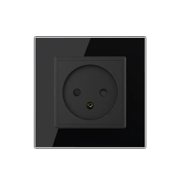 Livolo | Zwart | SR | Wandcontactdoos | Zonder randaarde Livolo Nederland B.V.