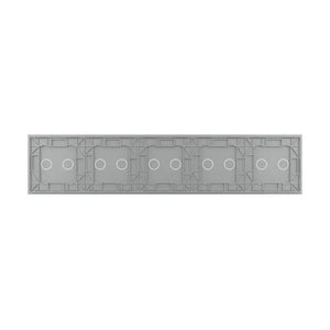 Livolo | Grijs | 2+2+2+2+2 | Glasplaat | Touchschakelaar Livolo Nederland B.V.