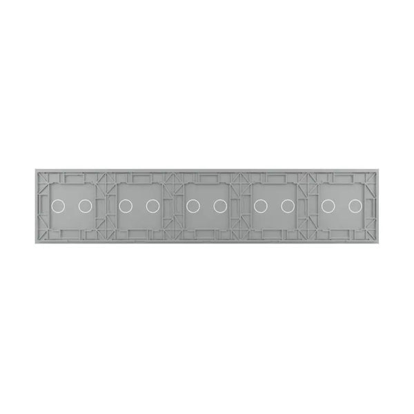 Livolo | Grijs | 2+2+2+2+2 | Glasplaat | Touchschakelaar Livolo Nederland B.V.
