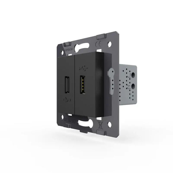 Livolo | Zwart | SR | USB oplader | USB oplader Livolo Nederland B.V.