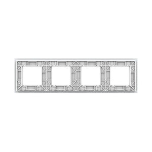 Livolo | Wit | SR+SR+SR+SR | Glasplaat Livolo Nederland B.V.