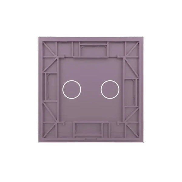 Livolo | Roze | 2 | Glasplaat | Touchschakelaar Livolo
