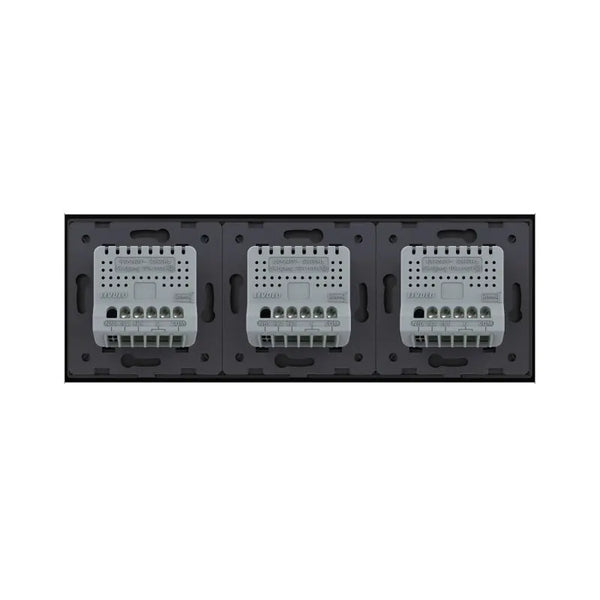 Livolo | Zwart | 2+2+2 | Aan/Uit | Wisselschakelaar | Smart Home Livolo Nederland B.V.