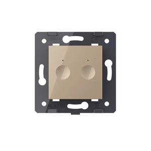 Livolo | Goud | SR | Module | Aan/Uit | Dubbel | Schakelaar Livolo Nederland B.V.