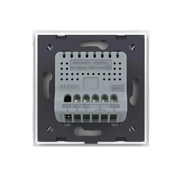 Livolo | Wit | 2 | Aan/Uit | Wisselschakelaar | Smart Home Livolo Nederland B.V.