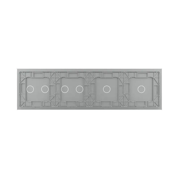 Livolo | Grijs | 1+1+2+2 | Glasplaat | Touchschakelaar Livolo Nederland B.V.