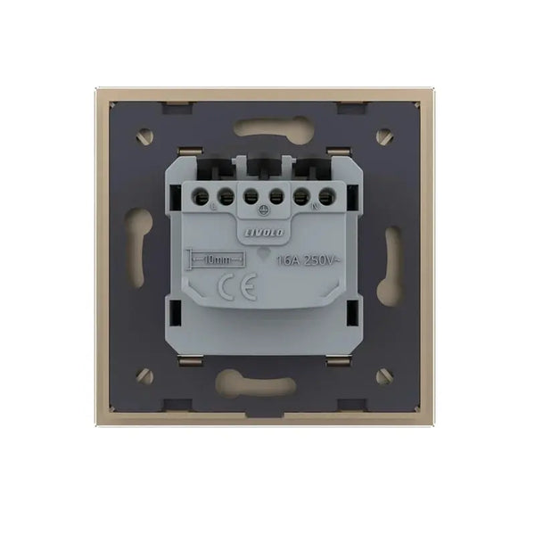 Livolo | Goud/Wit | SR | Wandcontactdoos Livolo Nederland B.V.