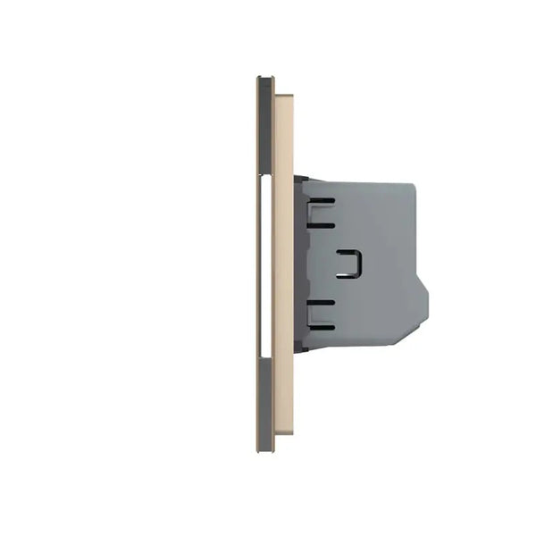 Livolo | Goud | 1+1+1 | Aan/Uit | Wisselschakelaar | Smart Home Livolo Nederland