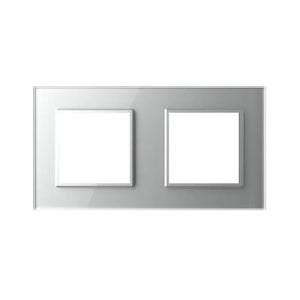 Livolo | Grijs | SR+SR | Glasplaat Livolo Nederland B.V.