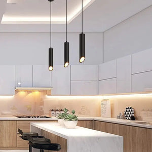 Hanglamp | 1 | Zwart met gouden binnenzijde | Luxe LED Livolo Nederland B.V.