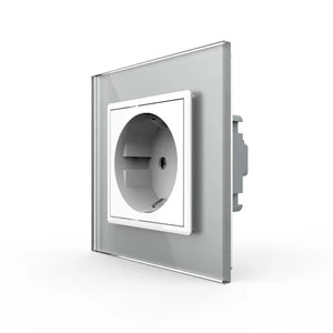 Livolo | Grijs/Wit | SR | Wandcontactdoos Livolo Nederland B.V.