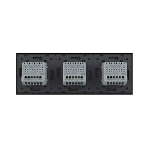 Livolo | Zwart | SR+SR+SR | Slide-Dimmer | Smart Home Livolo Nederland B.V.